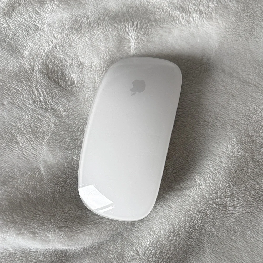 Apple Glossy White Mouse